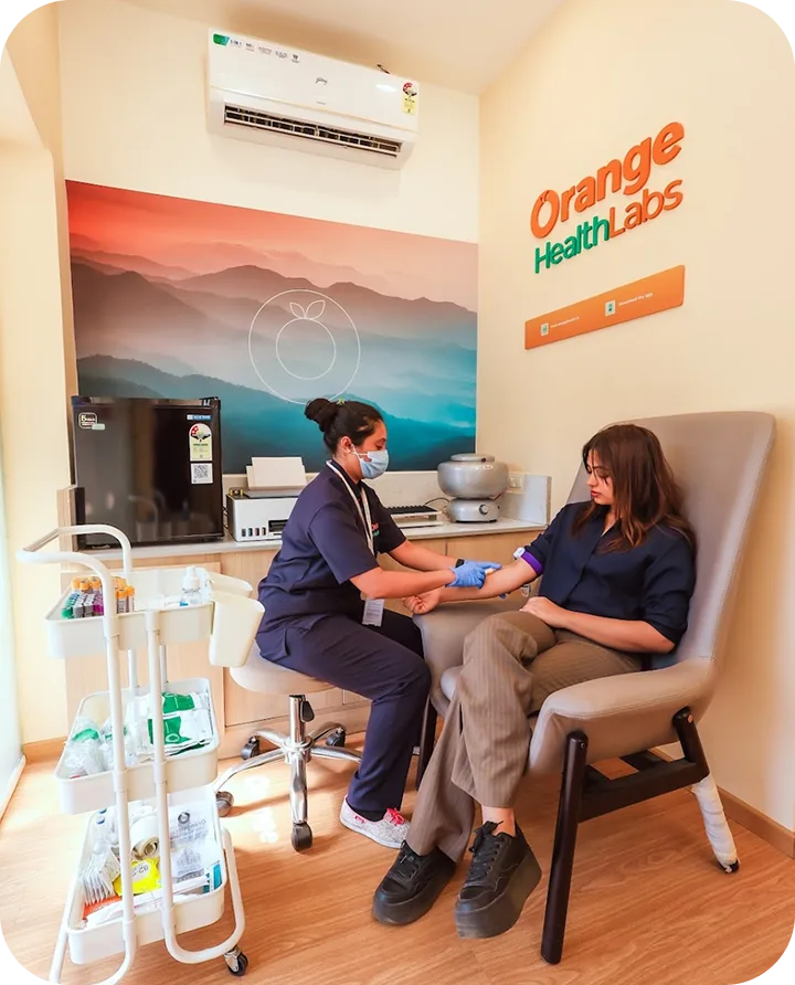 Orange Health collection centre