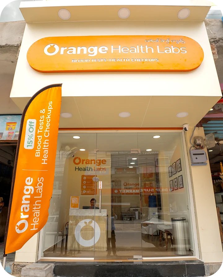 Orange Health collection centre
