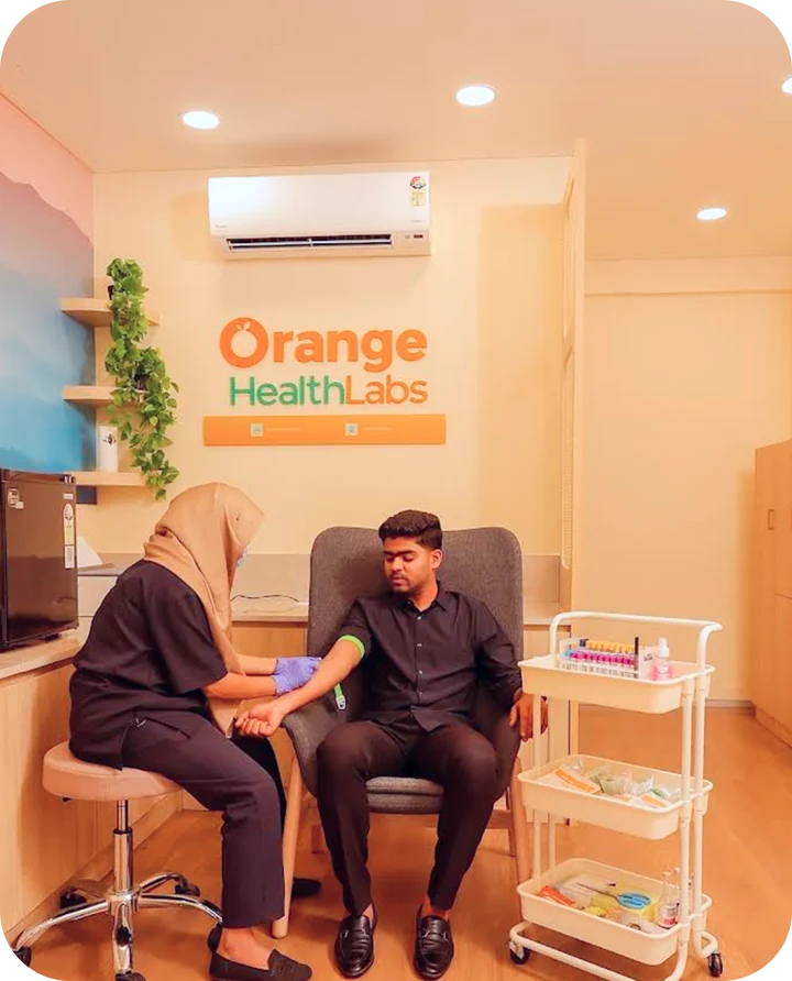 Orange Health collection centre