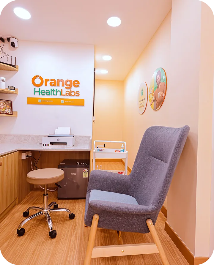 Orange Health collection centre