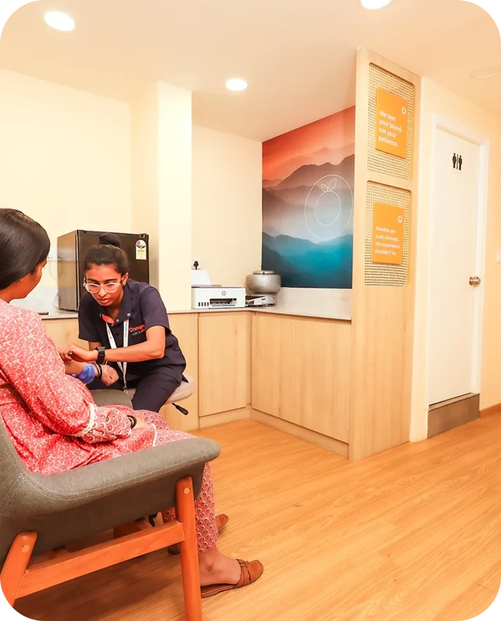 Orange Health collection centre