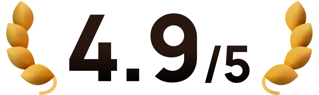4.9/5 rating from 50,000+ Google reviews